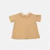 As We Grow Linen SS Örk Shirt - Camel SALE 2 As We Grow Linen SS Örk Shirt - Camel SALE