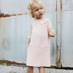 As We Grow Cotton Sister Dress - Light Pink