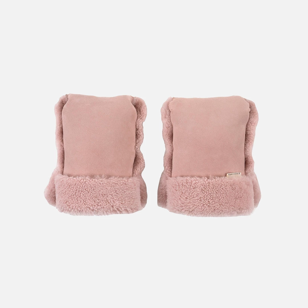 BINIBAMBA Merino Sheepskin Buggy Mittens - Rose Home & Baby Care 5 BINIBAMBA Merino Sheepskin Buggy Mittens - Rose Home & Baby Care
