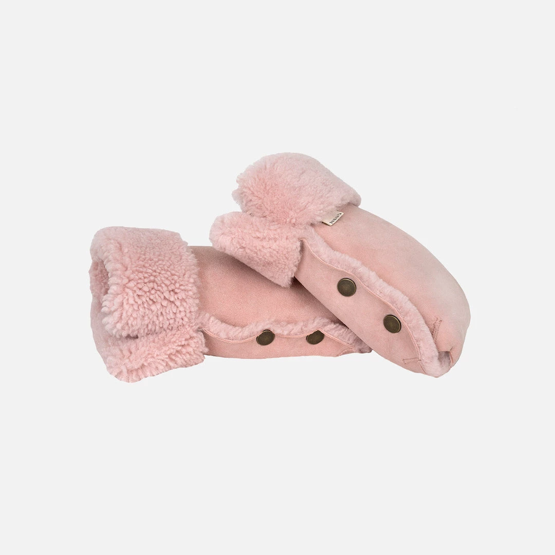 BINIBAMBA Merino Sheepskin Buggy Mittens - Rose Home & Baby Care 4 BINIBAMBA Merino Sheepskin Buggy Mittens - Rose Home & Baby Care