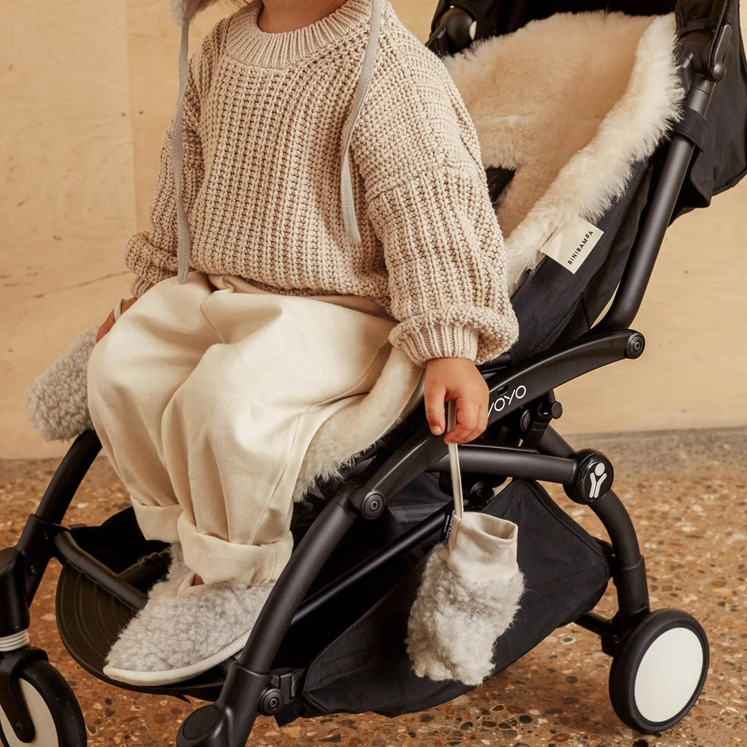 BINIBAMBA Merino Wool Mittens - Cloud Baby Wool 6 BINIBAMBA Merino Wool Mittens - Cloud Baby Wool