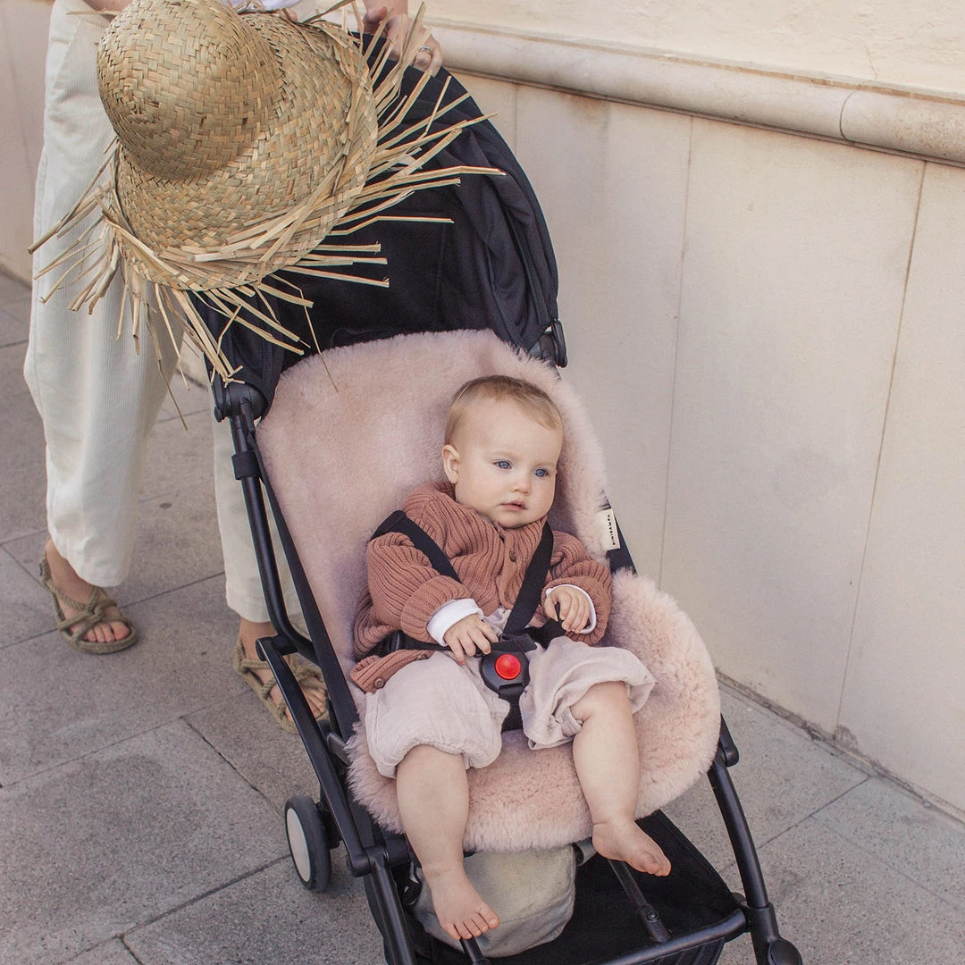 BINIBAMBA Merino Sheepskin Snuggler / Buggy Liner - Rose Home & Baby Care 5 BINIBAMBA Merino Sheepskin Snuggler / Buggy Liner - Rose Home & Baby Care