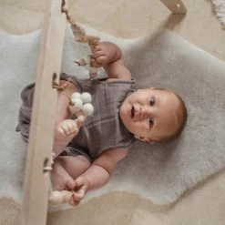 BINIBAMBA Merino Sheepskin Wrigglemat - Moon