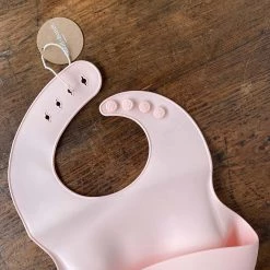 Bonét Et Bonét Soft Silicone Bib - Peachy