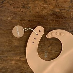 Bonét Et Bonét Home & Baby Care Soft Silicone Bib - Honey