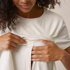 Boob Organic Cotton Maternity Tee - Tofu