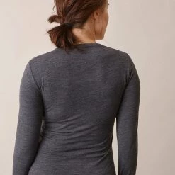 Boob Adults Merino Wool Maternity Top - Dark Grey Melange 13 Boob Adults Merino Wool Maternity Top - Dark Grey Melange