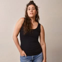 Boob Organic Cotton Maternity Classic Tank Top - Black 9 Boob Organic Cotton Maternity Classic Tank Top - Black