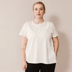 Boob Organic Cotton Maternity Tee - Tofu