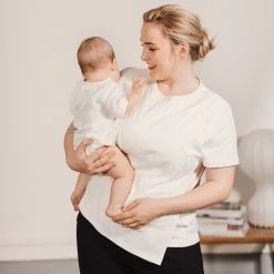 Boob Organic Cotton Maternity Tee - Tofu