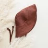 Briar Baby Cotton & Linen Exclusive Linen Sunbonnet - Cinnamon Dust 2 Briar Baby Cotton & Linen Exclusive Linen Sunbonnet - Cinnamon Dust