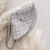 Briar Baby Exclusive Linen Sunbonnet - Natural Grid