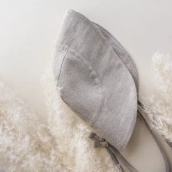 Briar Baby Cotton & Linen Exclusive Linen Sunbonnet - Flax