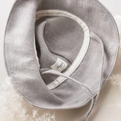 Briar Baby Cotton & Linen Exclusive Linen Sunbonnet - Flax