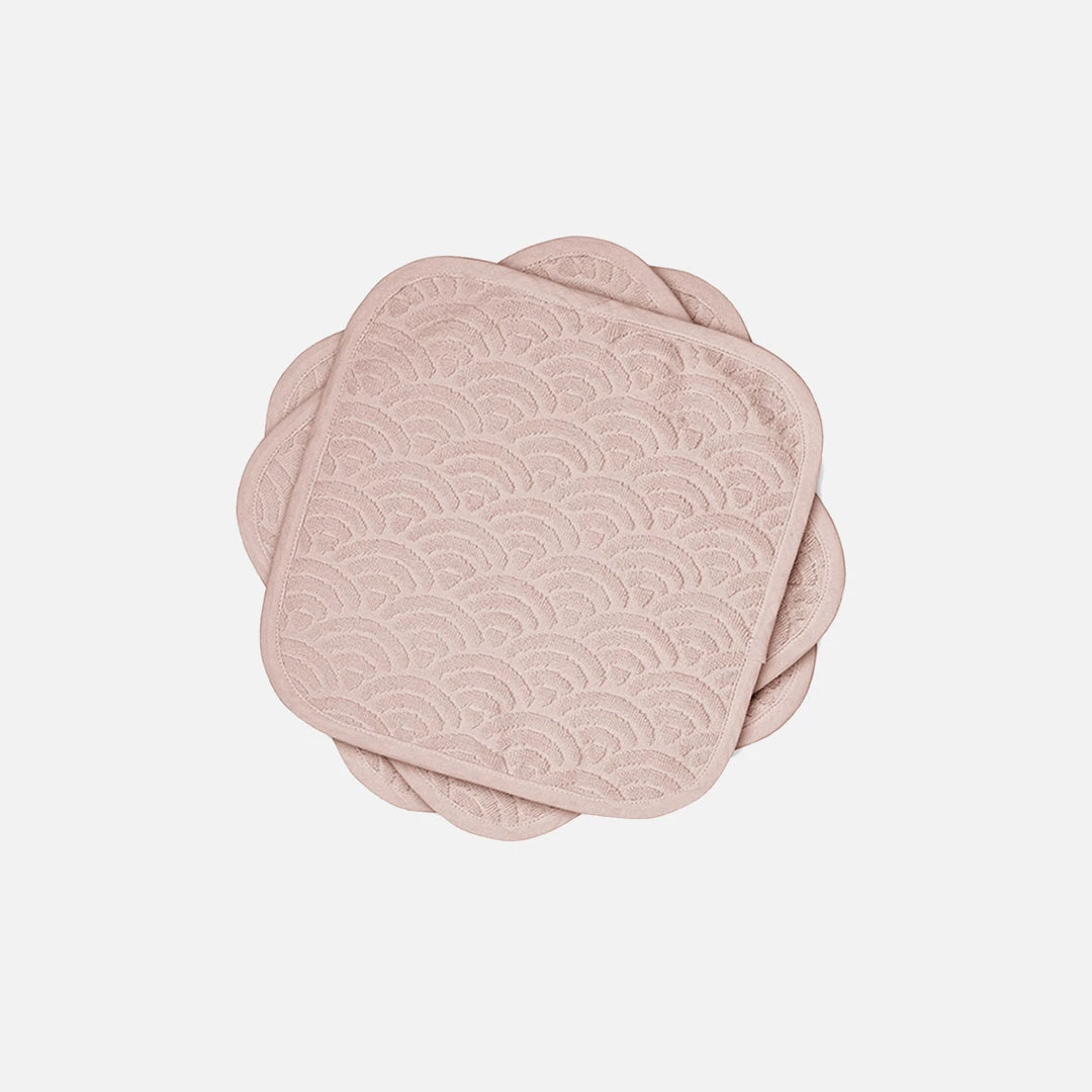 Cam Cam Organic Cotton Washcloth - 3 Pack- Dusty Rose Baby Sleep & Blankets 3 Cam Cam Organic Cotton Washcloth - 3 Pack- Dusty Rose Baby Sleep & Blankets