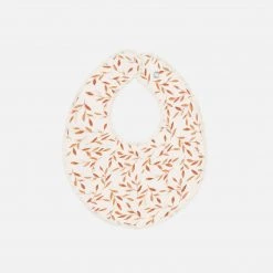 Cam Cam Organic Cotton Muslin Dribble Bib - Caramel Leaves