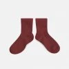 Collegien Adult's Cotton Short Socks - Chestnut 1 Collegien Adult's Cotton Short Socks - Chestnut
