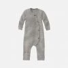 Disana Baby Wool Organic Merino Wool Knitted Baby Suit - Grey 1 Disana Baby Wool Organic Merino Wool Knitted Baby Suit - Grey