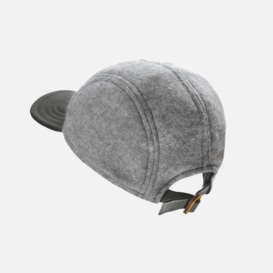 Disana Adult's Organic Cotton/Wool Kim Baseball Cap - Grey Adults 4 Disana Adult's Organic Cotton/Wool Kim Baseball Cap - Grey Adults