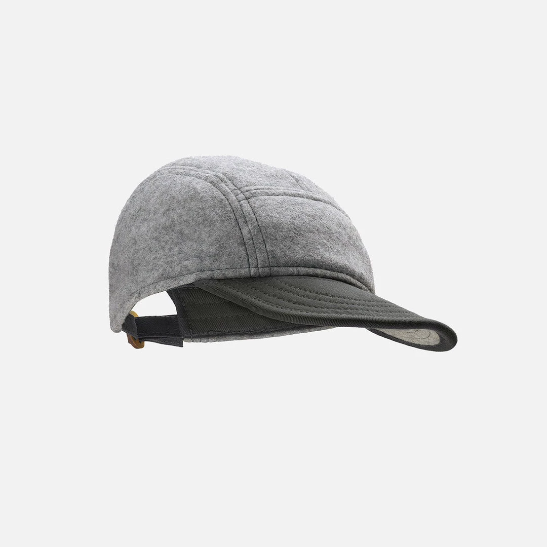 Disana Kids Organic Cotton/Wool Kim Baseball Cap - Grey Baby Wool 3 Disana Kids Organic Cotton/Wool Kim Baseball Cap - Grey Baby Wool