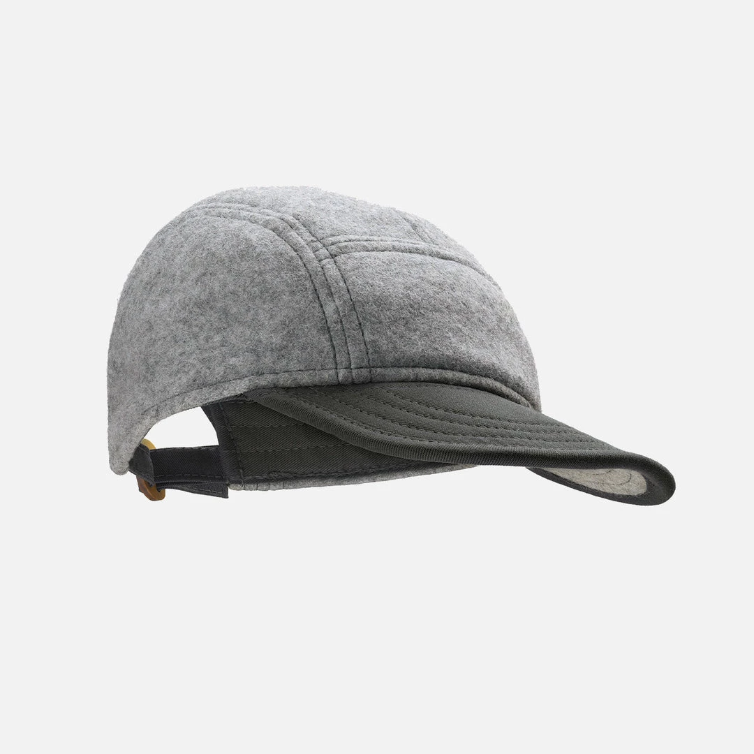 Disana Adult's Organic Cotton/Wool Kim Baseball Cap - Grey Adults 3 Disana Adult's Organic Cotton/Wool Kim Baseball Cap - Grey Adults