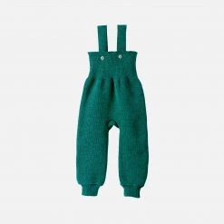 Disana Baby Wool Organic Merino Wool Baby Dungarees - Pacific