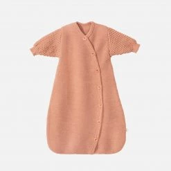 Disana Organic Merino Wool Knit LS Sleeping Bag - Rose Baby Sleep & Blankets
