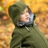 Disana Organic Boiled Merino Wool Outdoor Jacket - Olive
