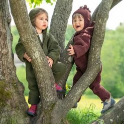 Engel 100% Organic Merino Wool Fleece Suit - Reed Melange Baby Wool 7 Engel 100% Organic Merino Wool Fleece Suit - Reed Melange Baby Wool