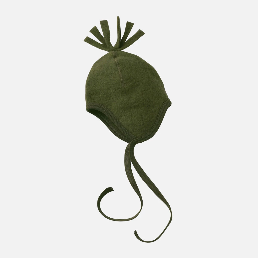 Engel 100% Organic Merino Wool Fleece Hat - Reed Melange Baby Wool 4 Engel 100% Organic Merino Wool Fleece Hat - Reed Melange Baby Wool