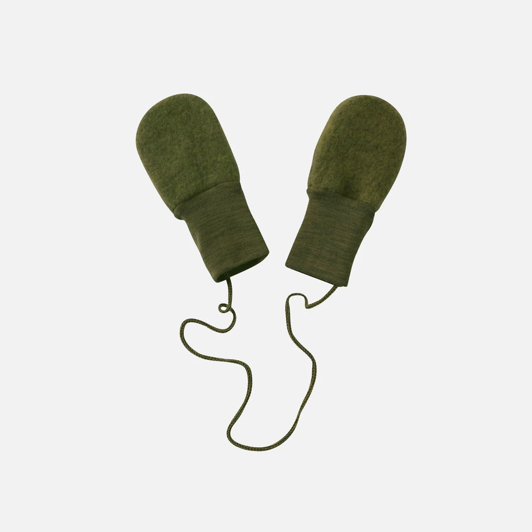 Engel 100% Organic Merino Wool Fleece Mittens - Reed Melange Baby Wool 5 Engel 100% Organic Merino Wool Fleece Mittens - Reed Melange Baby Wool