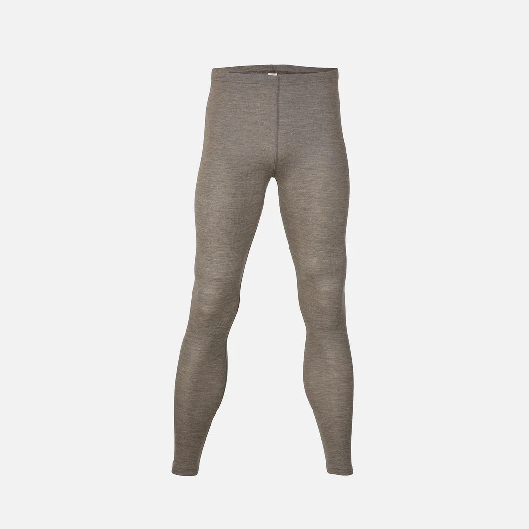 Engel Men's Organic Merino Wool & Silk Long Johns - Walnut Adults 4 Engel Men's Organic Merino Wool & Silk Long Johns - Walnut Adults