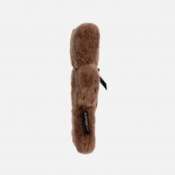 FLATOUTbear Sheepskin Bear - Chocolate Toys 8 FLATOUTbear Sheepskin Bear - Chocolate Toys