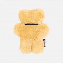 FLATOUTbear Baby Gifts Sheepskin Bear - Honey