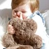FLATOUTbear Baby Gifts Sheepskin Bear - Latte