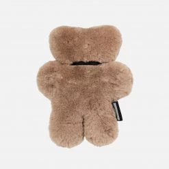 FLATOUTbear Baby Gifts Sheepskin Bear - Latte