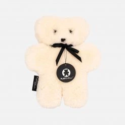 FLATOUTbear Baby Gifts Sheepskin Bear - Milk