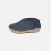 Glerups Felted Wool Slipper Shoe - Denim Shoes