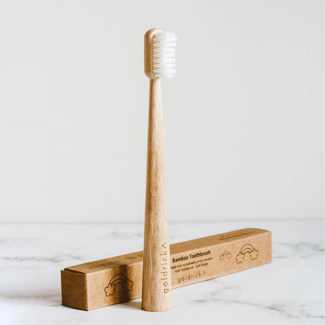 Goldrick Bamboo Toothbrushes - More Options 5 Goldrick Bamboo Toothbrushes - More Options