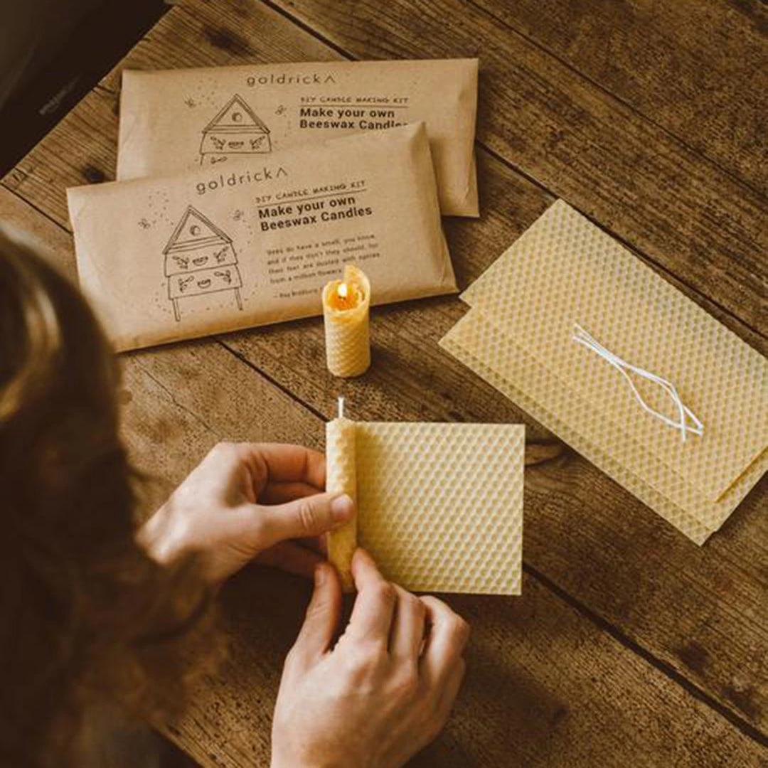 Goldrick Home & Baby Care Beeswax Candle Making Kit 5 Goldrick Home & Baby Care Beeswax Candle Making Kit