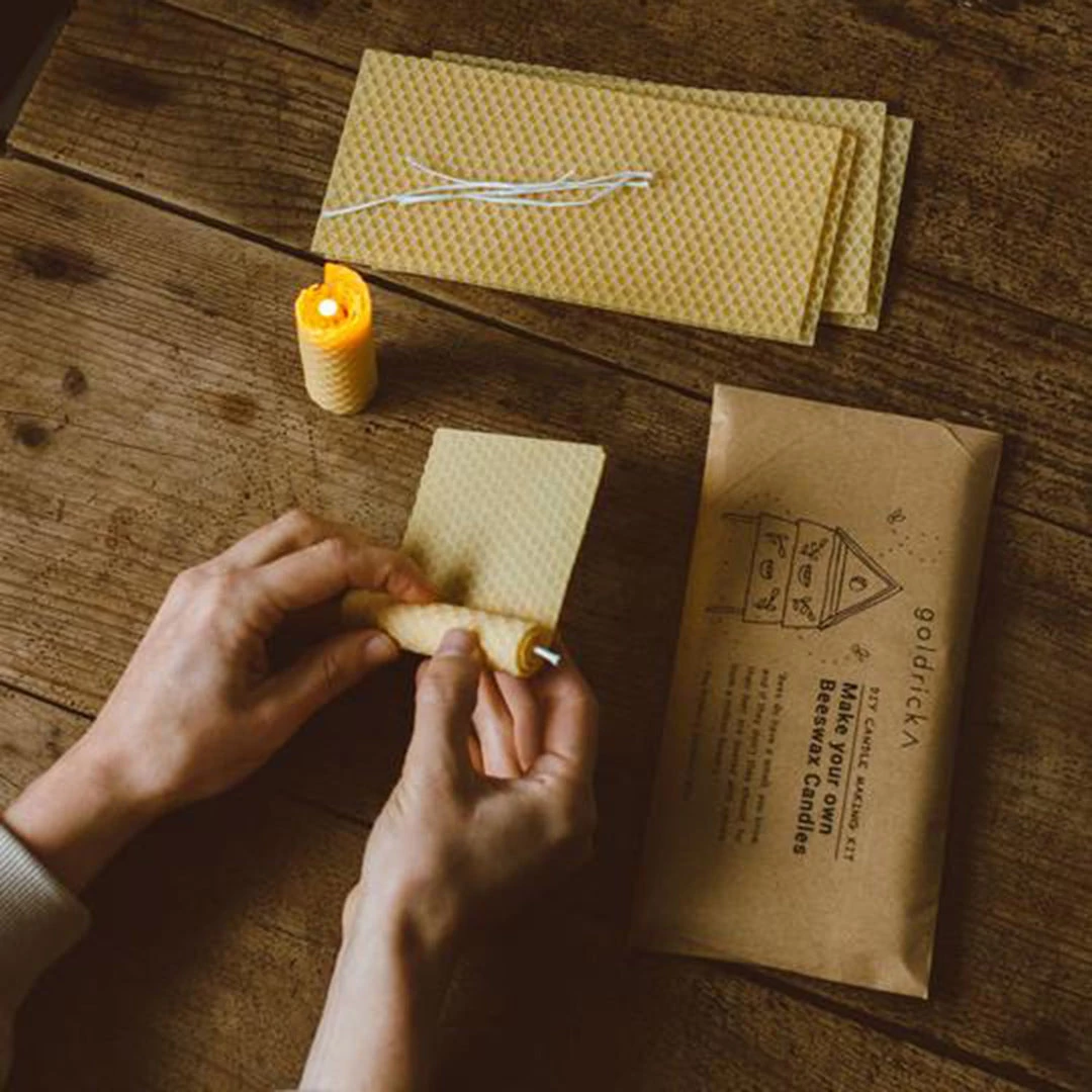 Goldrick Home & Baby Care Beeswax Candle Making Kit 10 Goldrick Home & Baby Care Beeswax Candle Making Kit