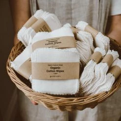 Goldrick Home & Baby Care Organic Cotton Wipes - Set Of 7