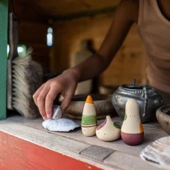 Grapat Toys Wooden Ooh-Lala Figures - 3 Pieces