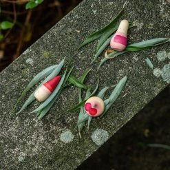 Grapat Toys Wooden Yay Figures - 3 Pieces