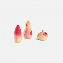 Grapat Toys Wooden Yay Figures - 3 Pieces
