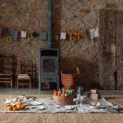 Grapat Wooden Together Nins - 12 Pieces Toys