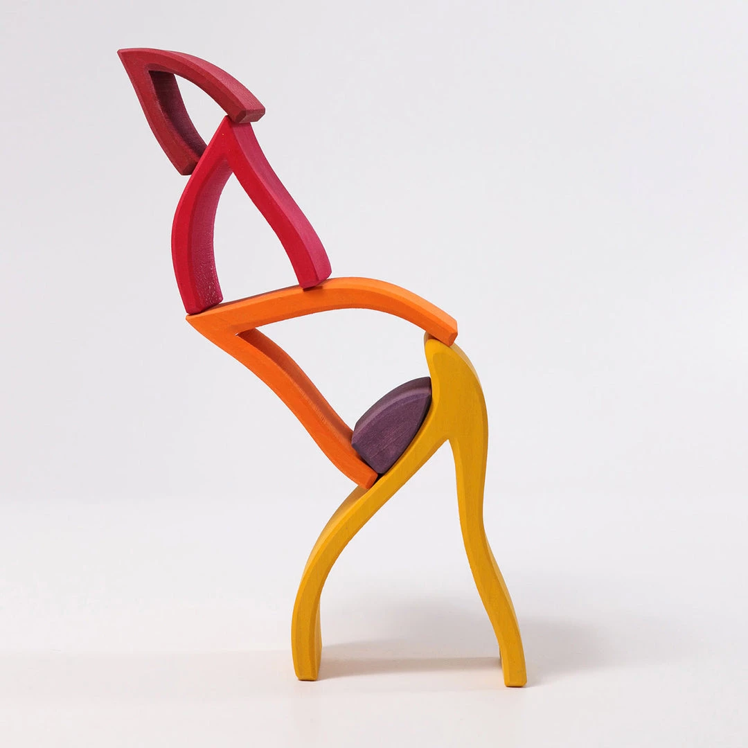 Grimms Toys Wooden Fire Stacking Toy 7 Grimms Toys Wooden Fire Stacking Toy