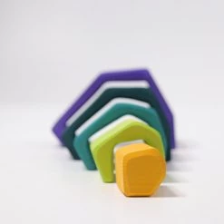 Grimms Toys Wooden Earth Stacking Toy