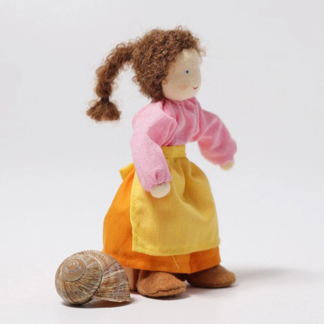 Grimms Handmade Cotton Doll - Mrs Alder 3 Grimms Handmade Cotton Doll - Mrs Alder