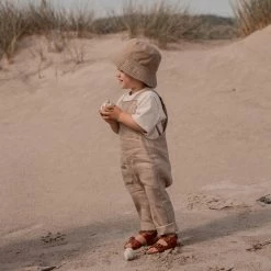 Huttelihut Cotton Canvas Festival Hat - Khaki Cotton & Linen